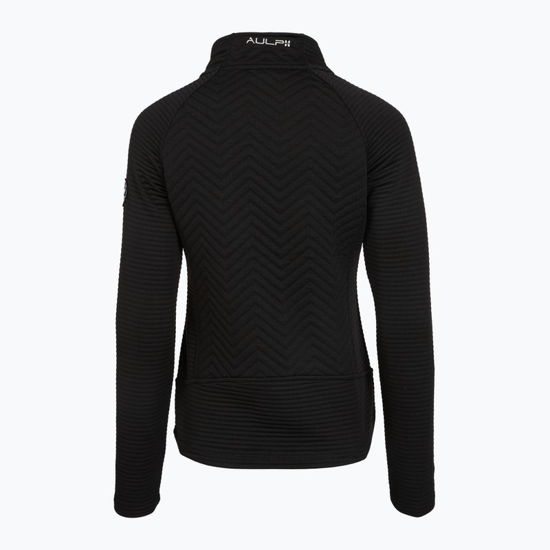 Női pulóver Aulp Simix Jacquard Knit fekete 4