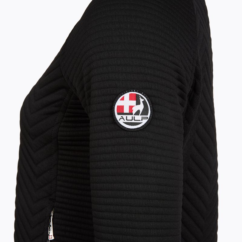 Női pulóver Aulp Simix Jacquard Knit fekete 5