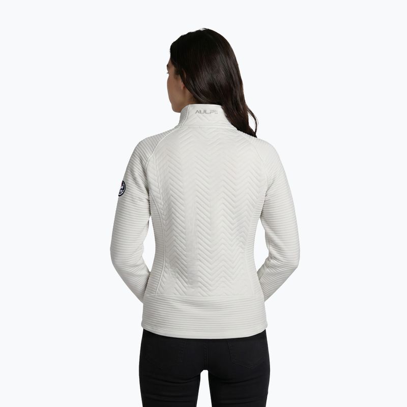 Női pulóver Aulp Simix Jacquard Knit white 4