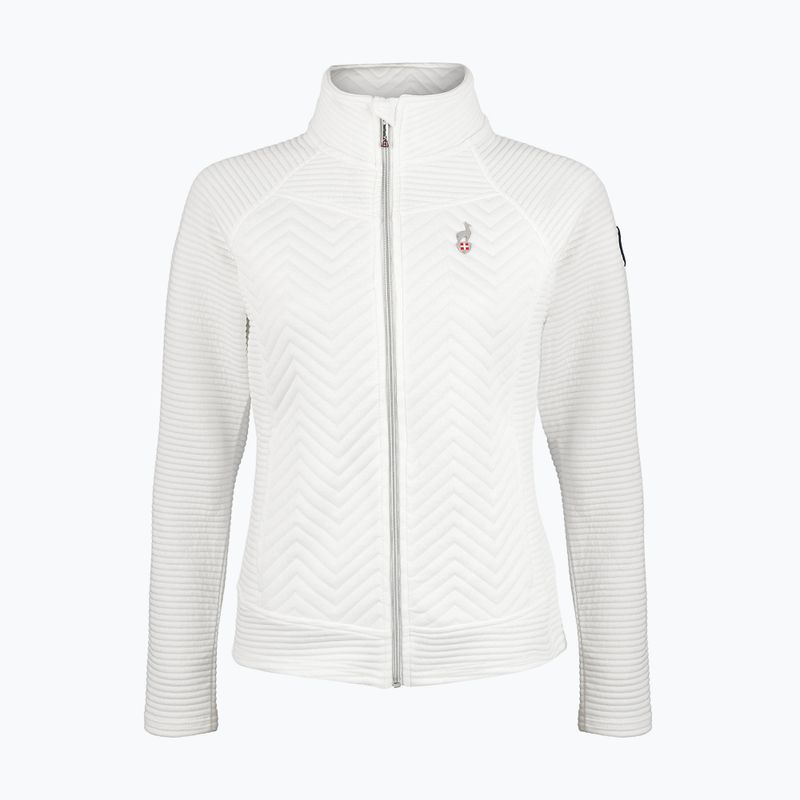 Női pulóver Aulp Simix Jacquard Knit white 9