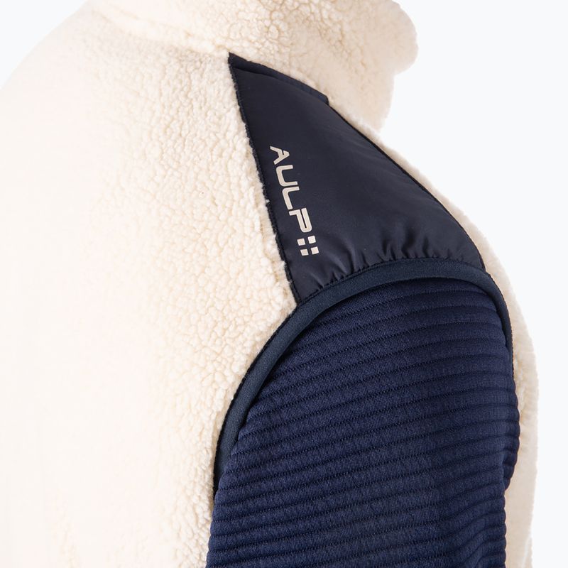 Férfi mellény Aulp Tarik Sherpa greige 4