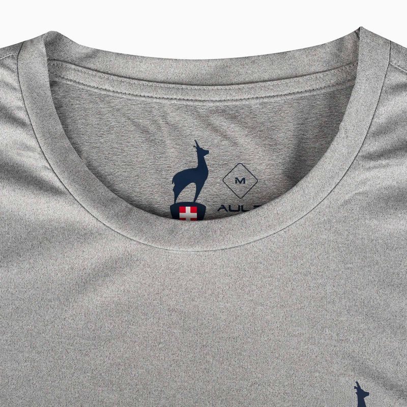 Férfi póló Aulp Tommy grey/melange 5