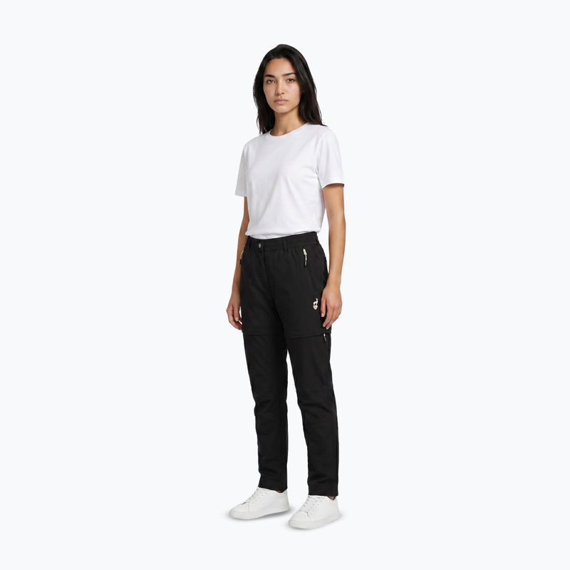 Női trekkingnadrág Aulp Bonny Zip-Off black 2