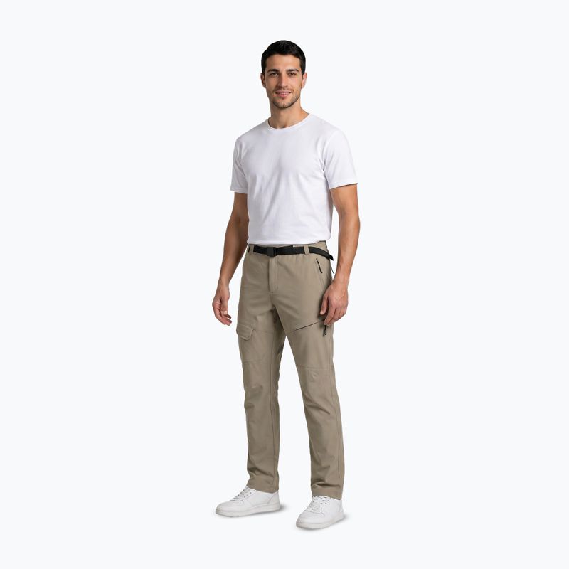 Férfi trekkingnadrág Aulp Brady light khaki 2