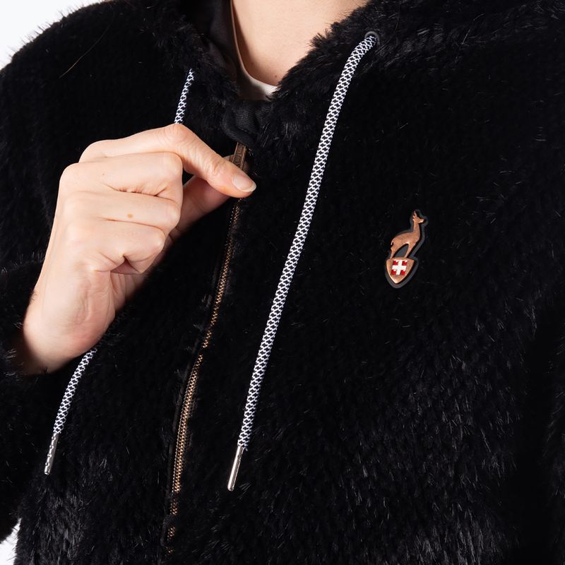 Női télikabát Aulp Candy Faux Fur black 4