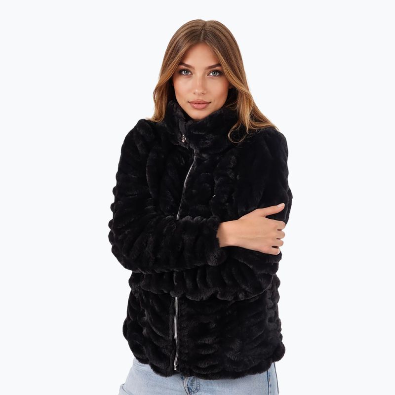 Női télikabát Aulp Candy Faux Fur black 3