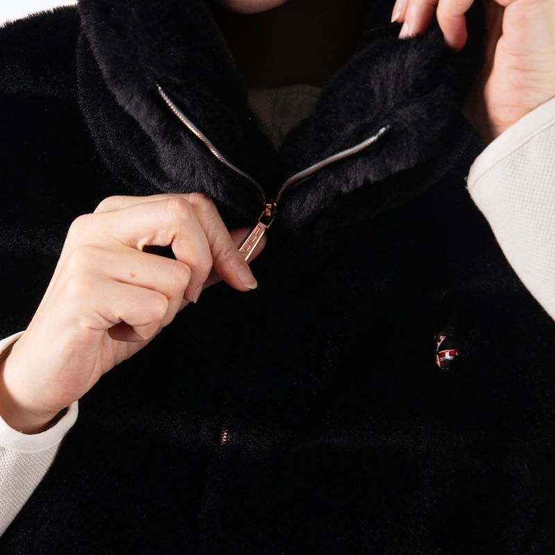 Női mellény Aulp Carra Faux Fur black 3