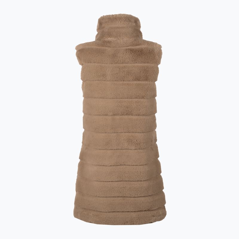 Női mellény Aulp Carra Faux Fur taupe 8