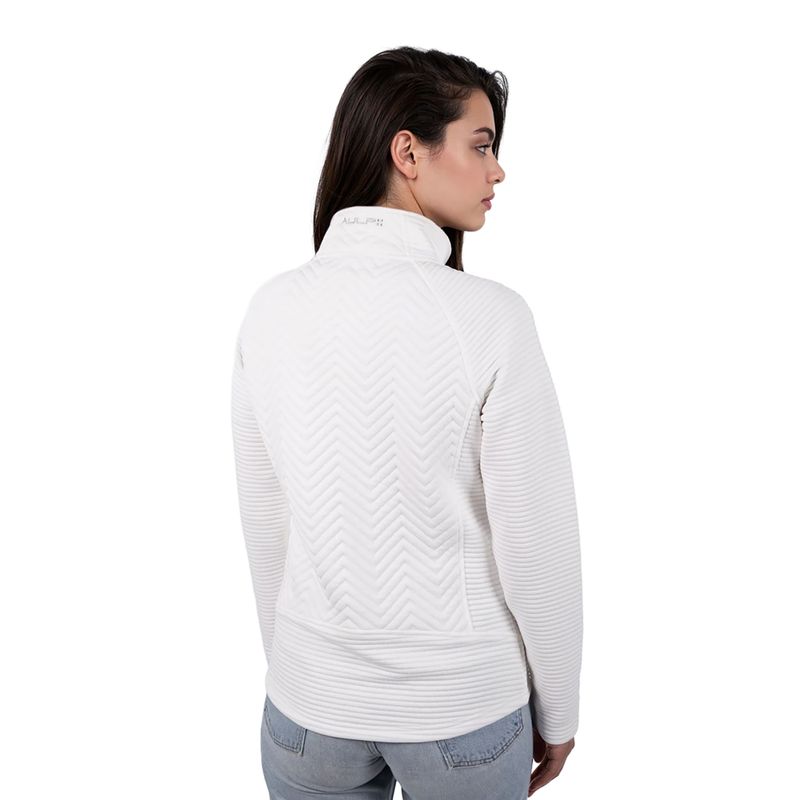 Női pulóver Aulp Simix Jacquard Knit white 3