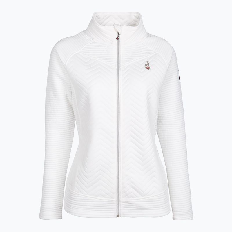 Női pulóver Aulp Simix Jacquard Knit white 8