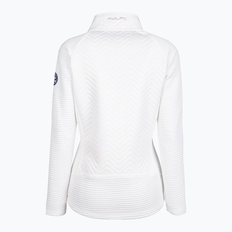 Női széldzseki Aulp Simix Jacquard Knit white 7