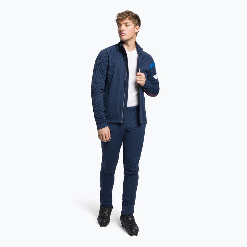 Férfi sífutó kabát Rossignol Poursuite navy 2