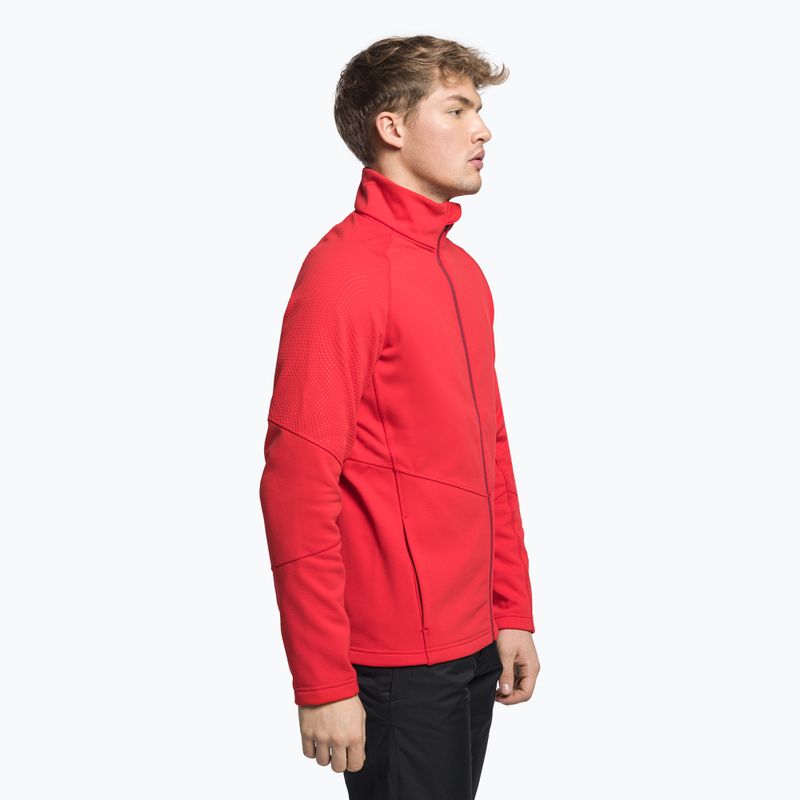 Férfi sí pulóver Rossignol Classique Clim red 3