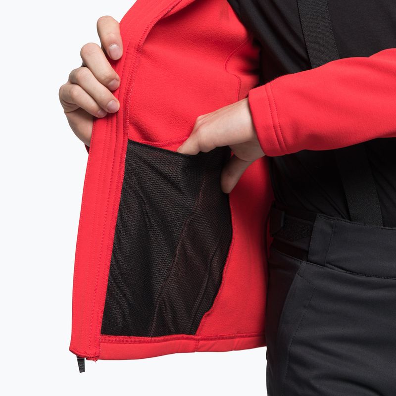 Férfi sí pulóver Rossignol Classique Clim red 9