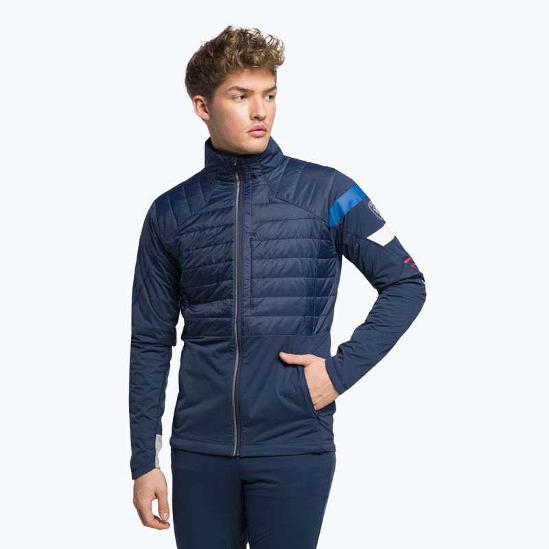 Férfi sífutó kabát Rossignol Poursuite Warm navy