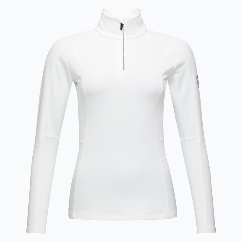 Női sí pulóver Rossignol W Classique 1/2 Zip white