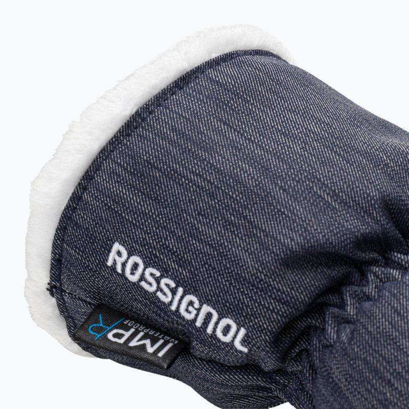 Női sí kesztyű Rossignol W Temptation Impr M denim 4