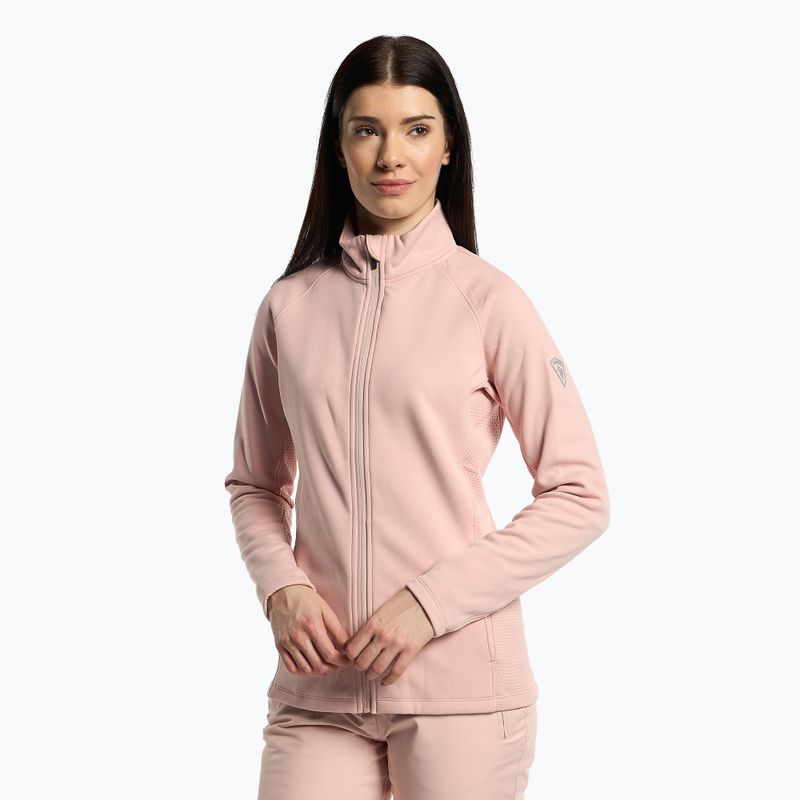 Női sí pulóver Rossignol Classique Clim pink