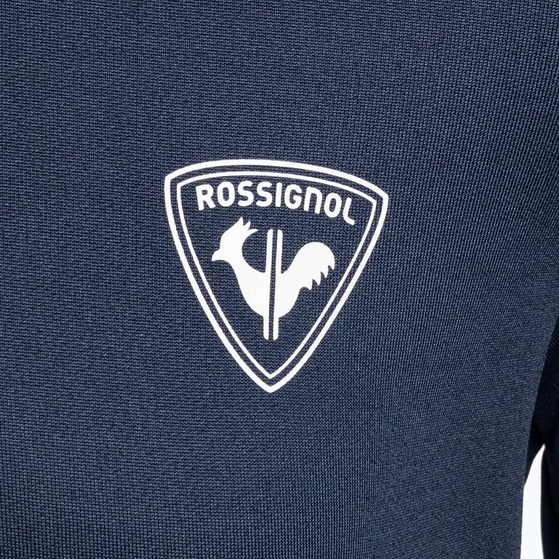 Rossignol Boy 1/2 Zip Warm Stretch gyermek sí pulóver sötét navy 8