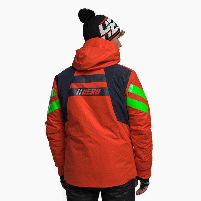 Férfi sí kabát Rossignol Hero Aile Jkt neon red 4