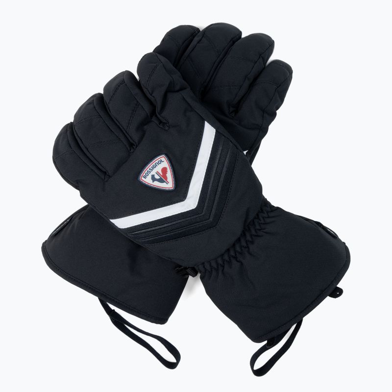 Férfi sí kesztyű Rossignol Legend Impr black/white 4