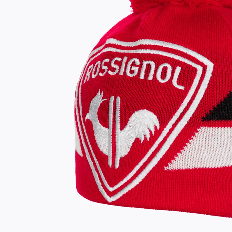 Gyermek téli sapka Rossignol L3 Jr Rooster sports red 4