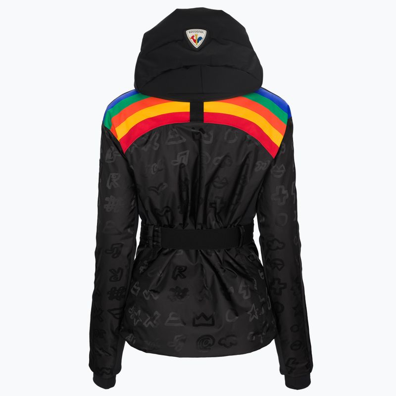 Női sí kabát Rossignol W Rainbow black 11