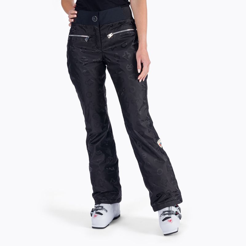 Női síelőnadrág Rossignol Rainbow black