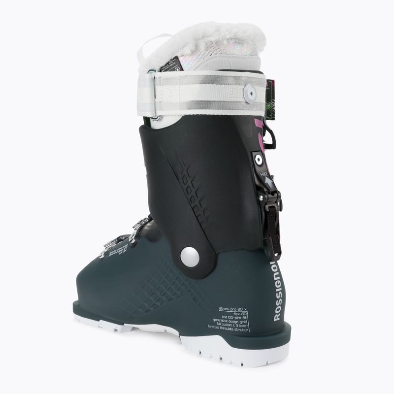 Női síbakancsok Rossignol Alltrack Pro 80 X black/green 2