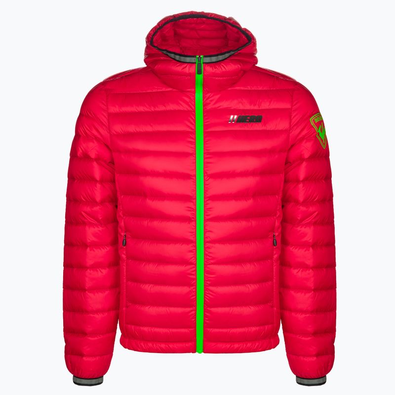 Férfi sí kabát Rossignol Verglas Hero Hood neon red 14