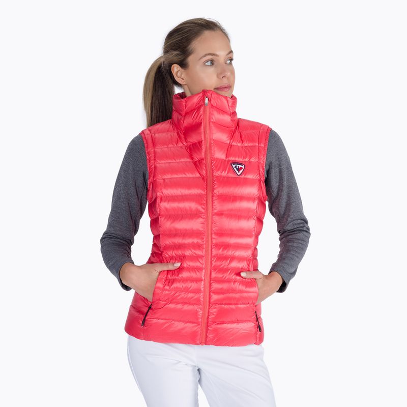 Női sí kesztyű Rossignol W Classic Light Vest corail