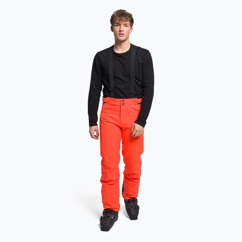Férfi sínadrág Rossignol Hero Ski neon red