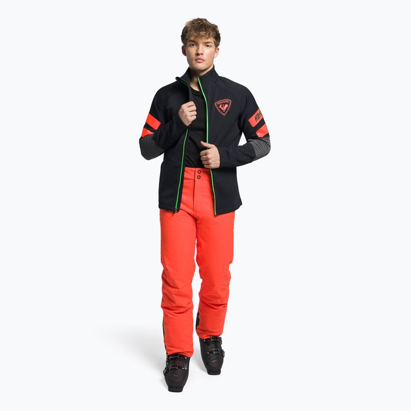 Férfi sínadrág Rossignol Hero Ski neon red 2