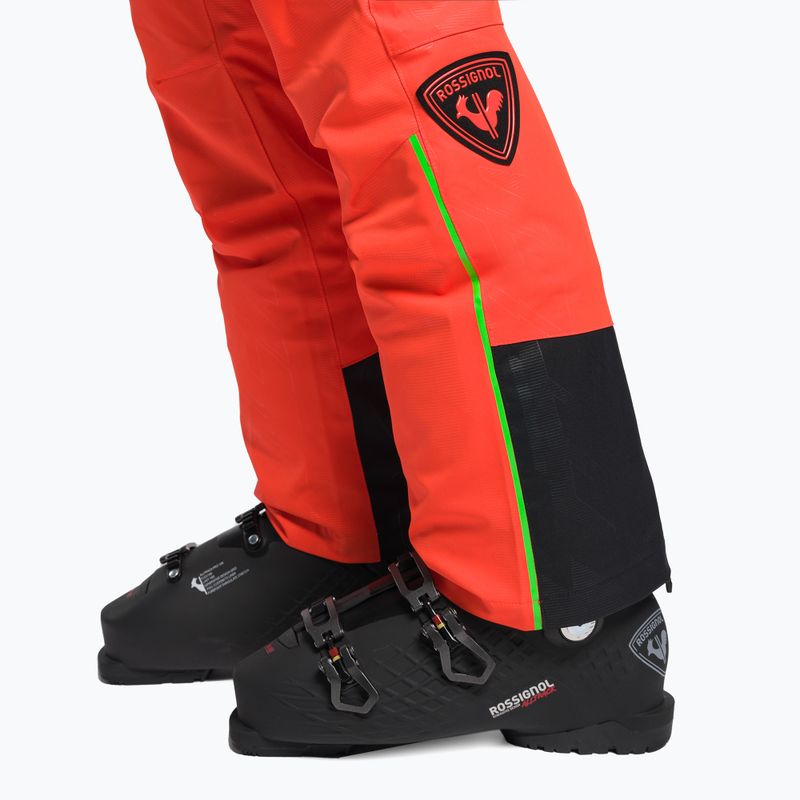 Férfi sínadrág Rossignol Hero Ski neon red 5