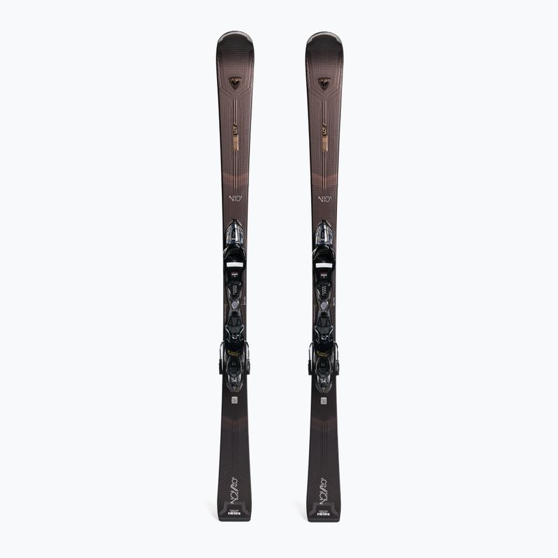 Női lesiklás sílécek Rossignol Nova 10 TI + XP11 black