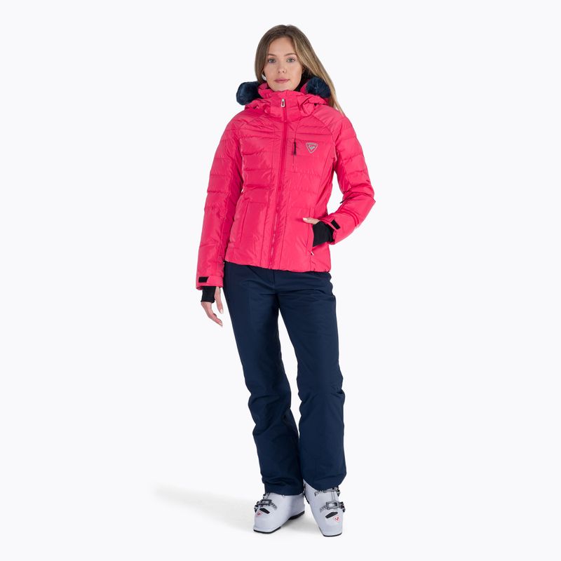 Női sí kabát Rossignol W Rapide Pearly paradise pink 9