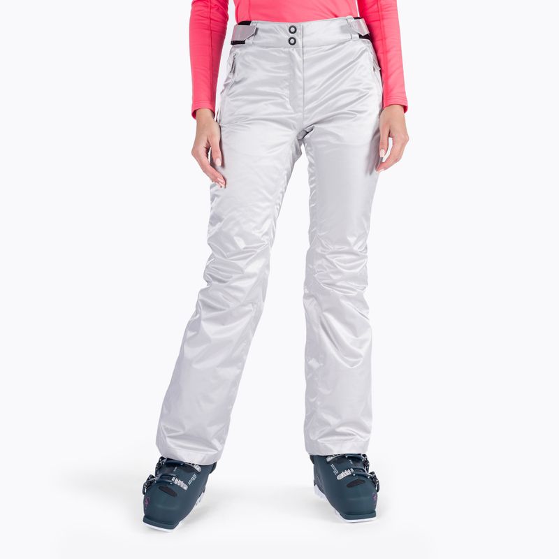 Női síelőnadrág Rossignol Ski Metallic silver