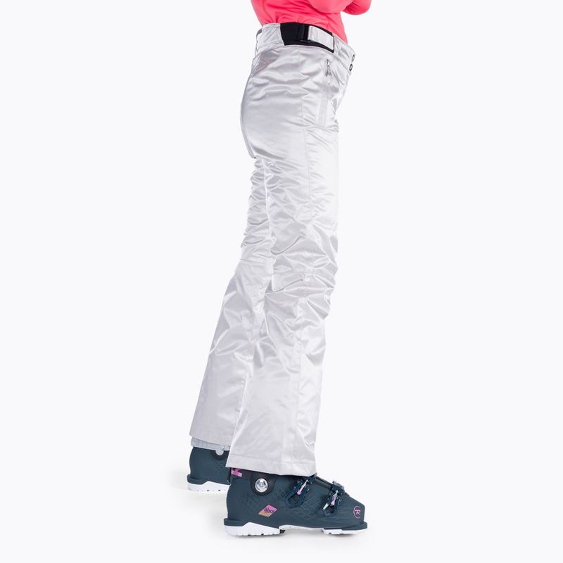 Női síelőnadrág Rossignol Ski Metallic silver 2