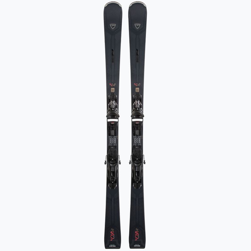Női lesiklás sílécek Rossignol Nova 10 TI + XP11 black 10