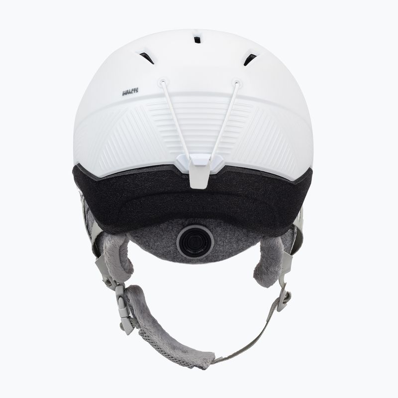 Női síbukósisak Rossignol Fit Visor Impacts white/orange/silver 4