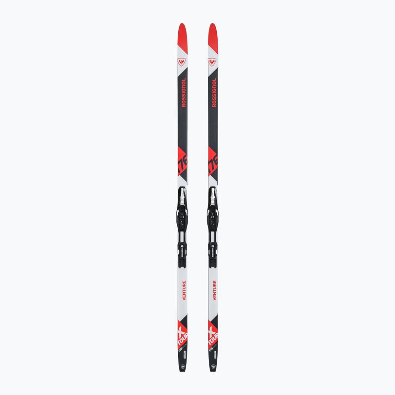 Férfi sífutó sílécek Rossignol X-Tour Venture WL 52 + Tour SI red/white