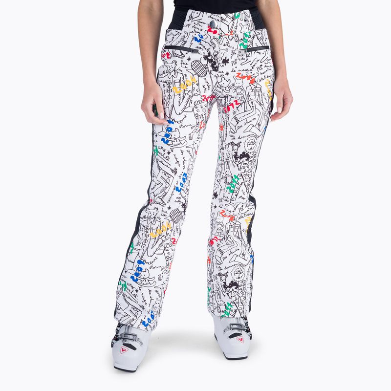 Női síelőnadrág Rossignol Eco-Logic Ski white