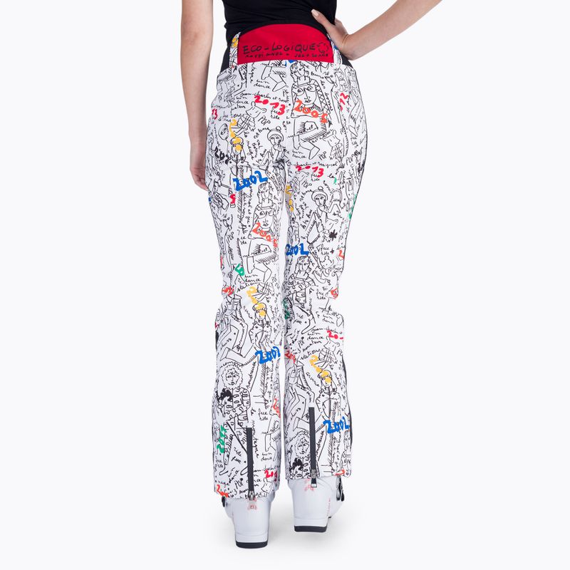 Női síelőnadrág Rossignol Eco-Logic Ski white 4