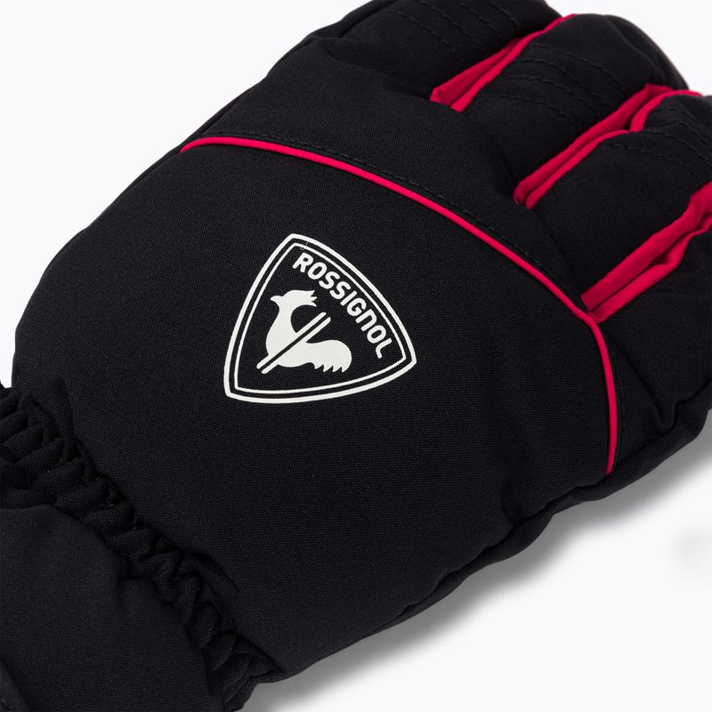 Férfi sí kesztyű Rossignol Force Impr G red 4