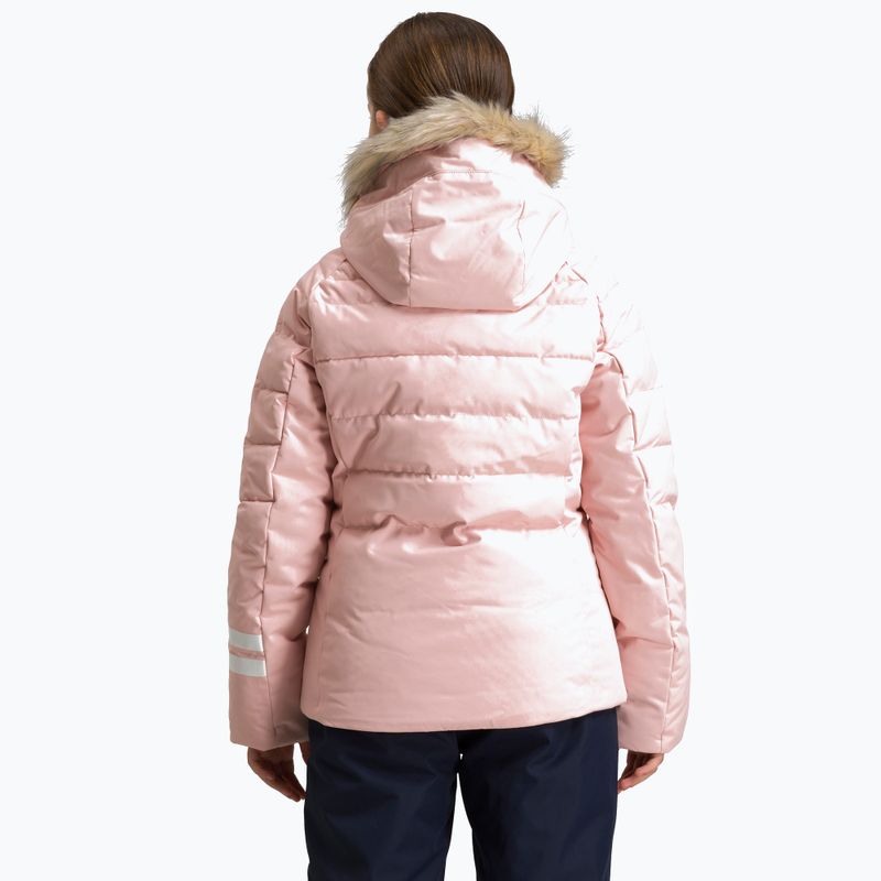 Gyermek sí kabát Rossignol Girl Polydown powder pink 10