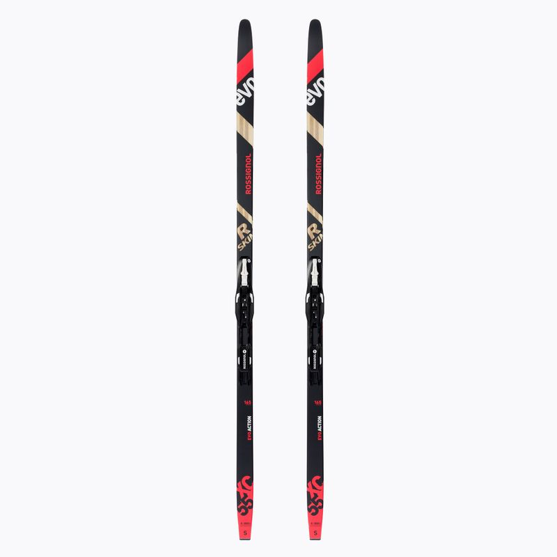 Férfi sífutó sílécek Rossignol Evo XC 55 R-Skin + Control SI red/black