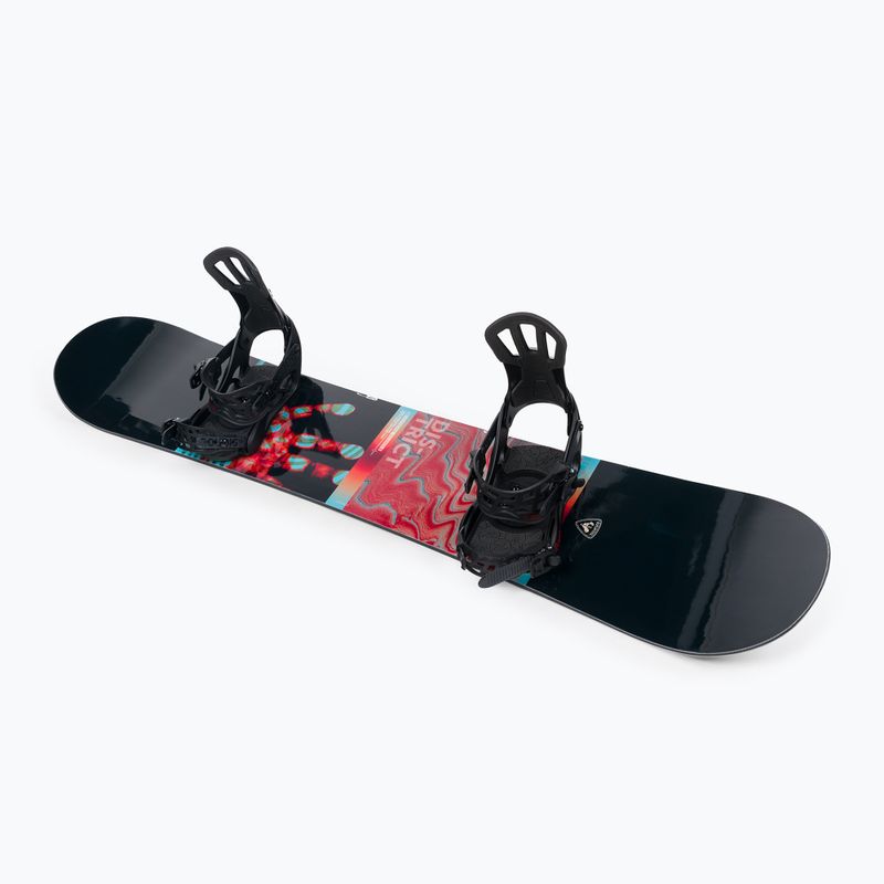Snowboard Rossignol District Infrablack + Battle M/L black/red 2
