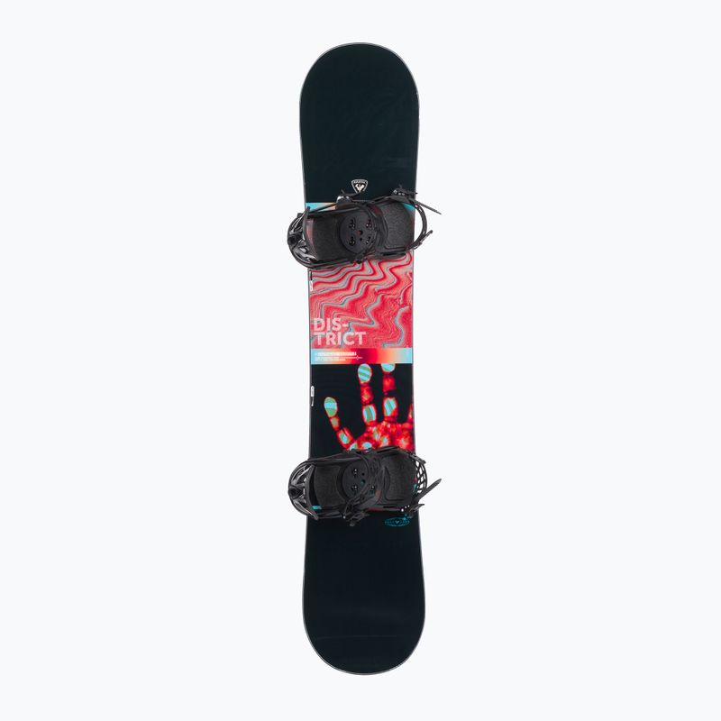 Snowboard Rossignol District Infrablack + Battle M/L black/red 3