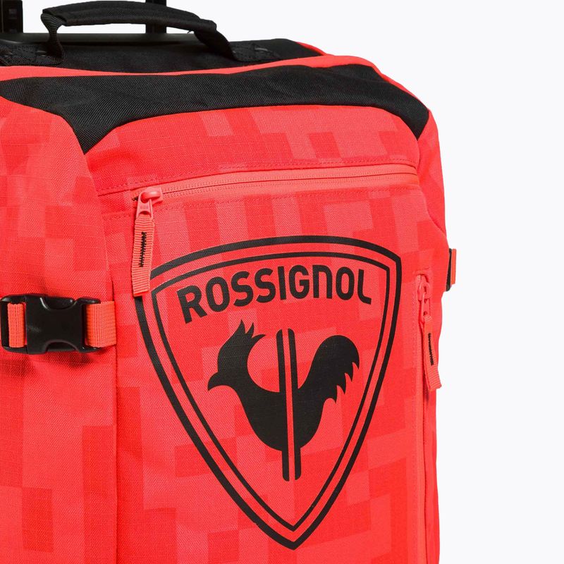 Rossignol Hero Cabin Bag 50 l piros/fekete utazótáska 6