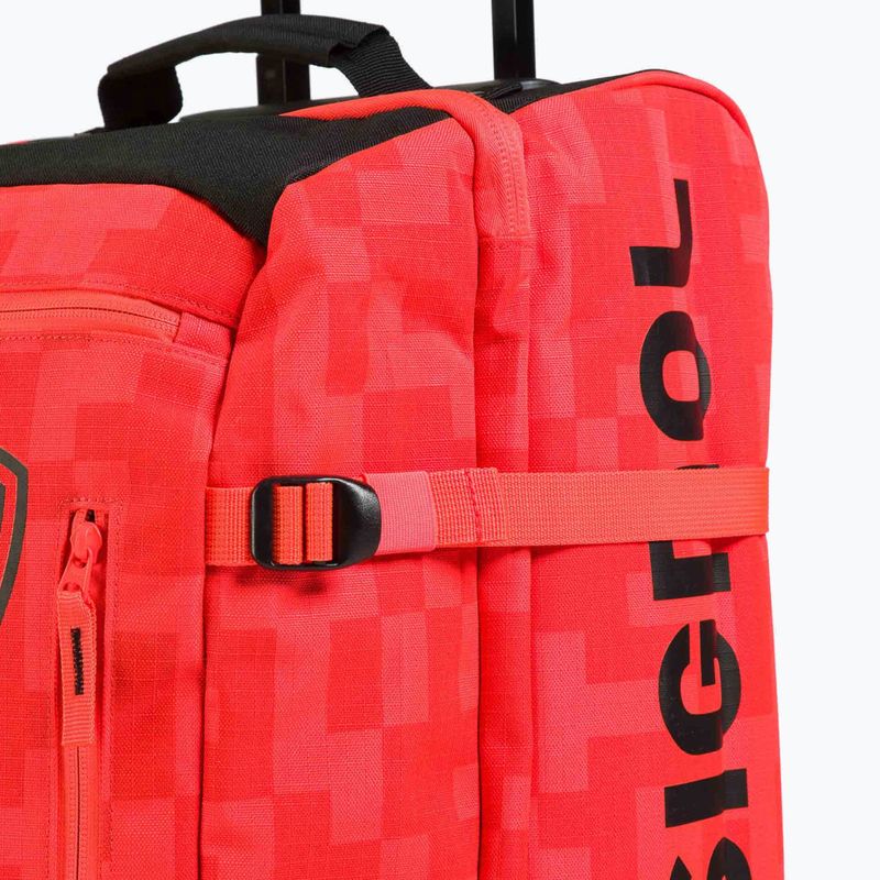 Rossignol Hero Cabin Bag 50 l piros/fekete utazótáska 7